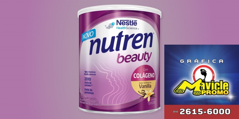A Nestlé amplia o portfólio com o Nutrem Beauty   Guia da Farmácia   Imã de geladeira e Gráfica Mavicle Promo