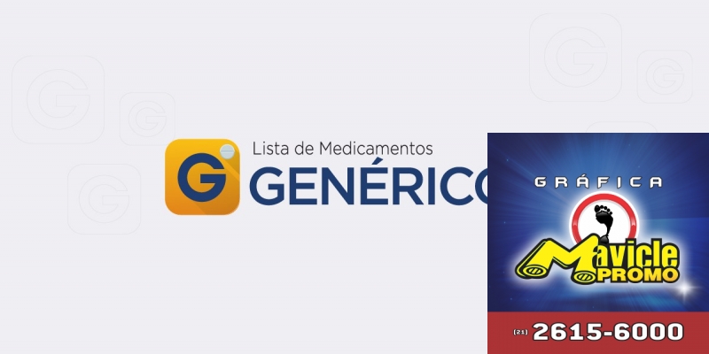 Satisfação de lança Aplicativo Genéricos   Guia da Farmácia   Imã de geladeira e Gráfica Mavicle Promo